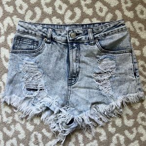 XS jean shorts